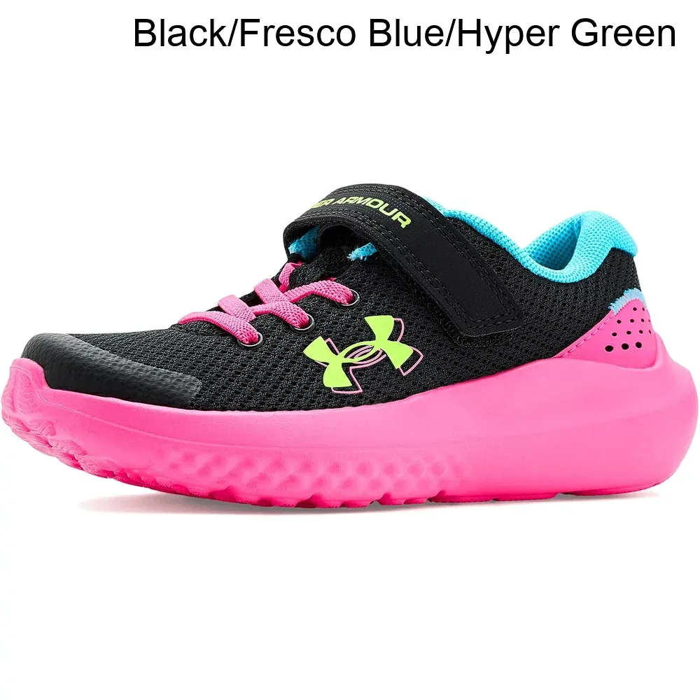 (取寄) アンダーアーマー プリスクールサージ4オルタネートクローザー(リトルキッド) under armour Pre School Surge 4 Alternate Closure (Little Kid)