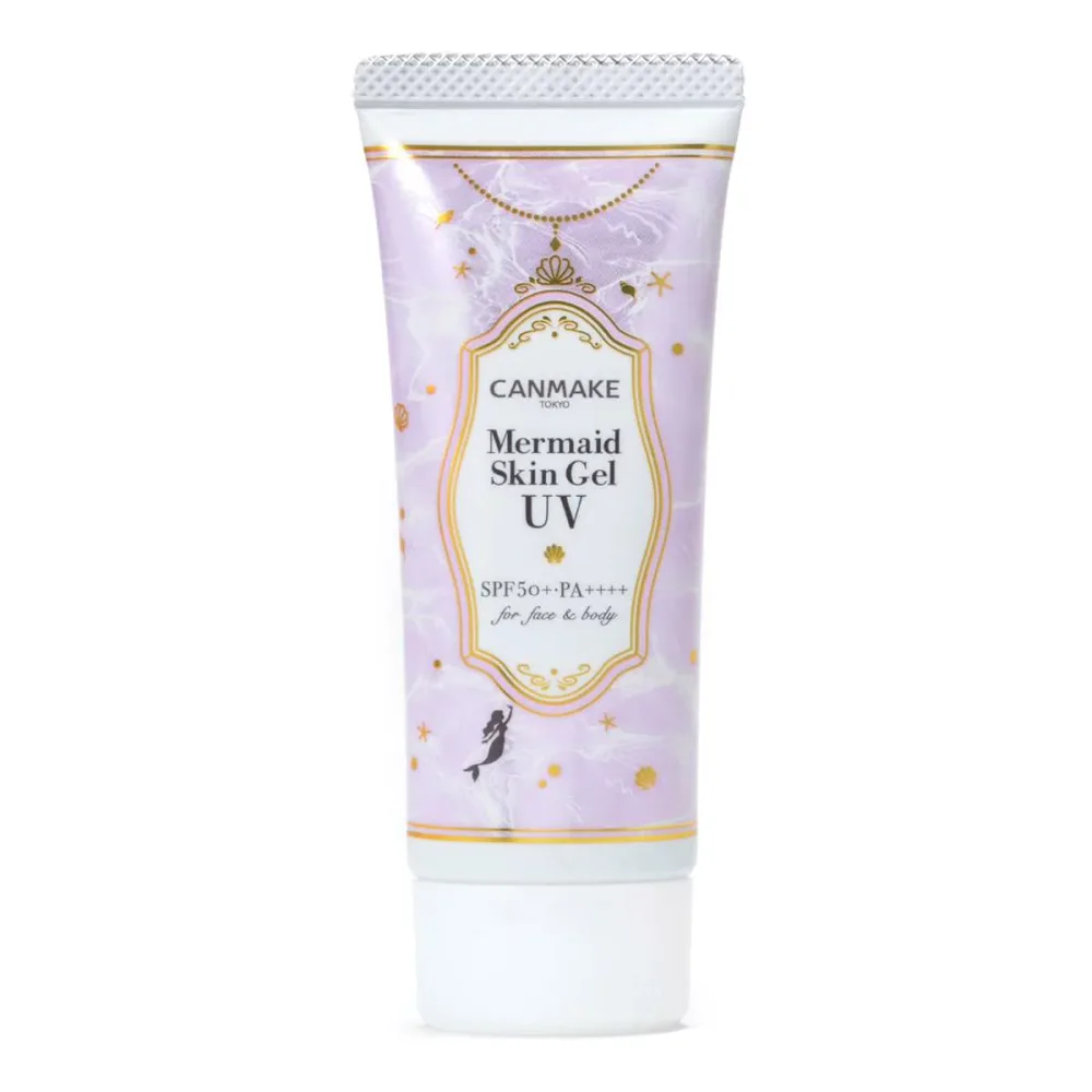 キャンメイク マーメイドス キンジェルUV C03 パープル 40g 日焼け止め ナイアシンアミド パープル SPF50+ PA++++ 洗顔料でオフ