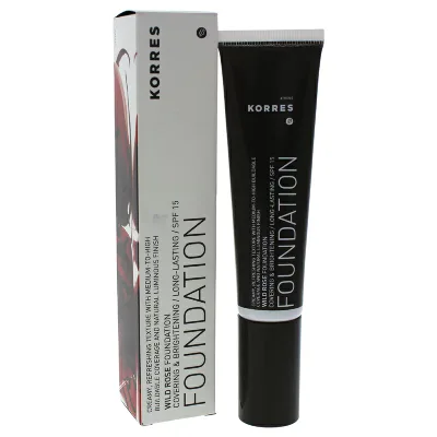 【正規品】【送料無料】 KorresWild Rose Fondation SPF 15 - # RF21.01ozワイルドローズ財団SPF 15 - #1 RF2【海外直送】