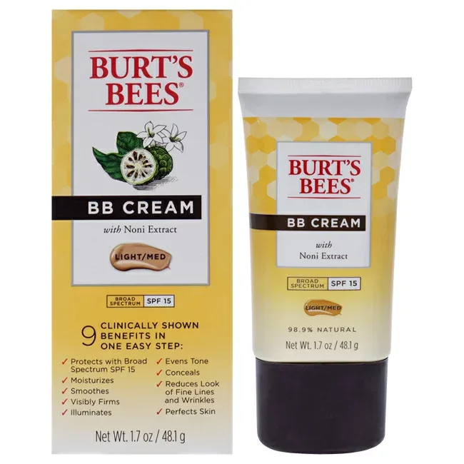 【正規品】【送料無料】 Burts BeesBBクリー ム SPF15 - ライト/ミディアムMakeup50ml