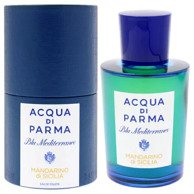 【正規品】【送料無料】 Blu Mediterraneo - Mandarino Di Sicilia by Acqua Di Parma for Unisex - 3.4 oz EDT Spray
