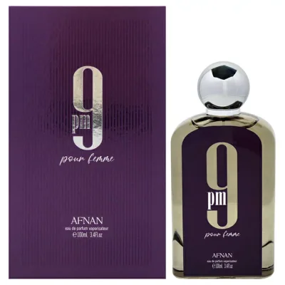 【正規品】【送料無料】 9 PM Pour Femme by Afnan for Women - 3.4 oz EDP Spray