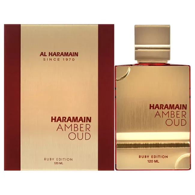 【正規品】【送料無料】 Amber Oud - Ruby Edition by Al Haramain for Unisex - 4 oz EDP Spray