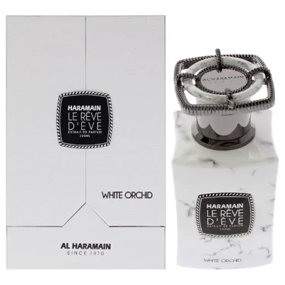 【正規品】【送料無料】 Le Reve Deve White Orchid by Al Haramain for Women - 3.33 oz Extrait De Parfum Spray