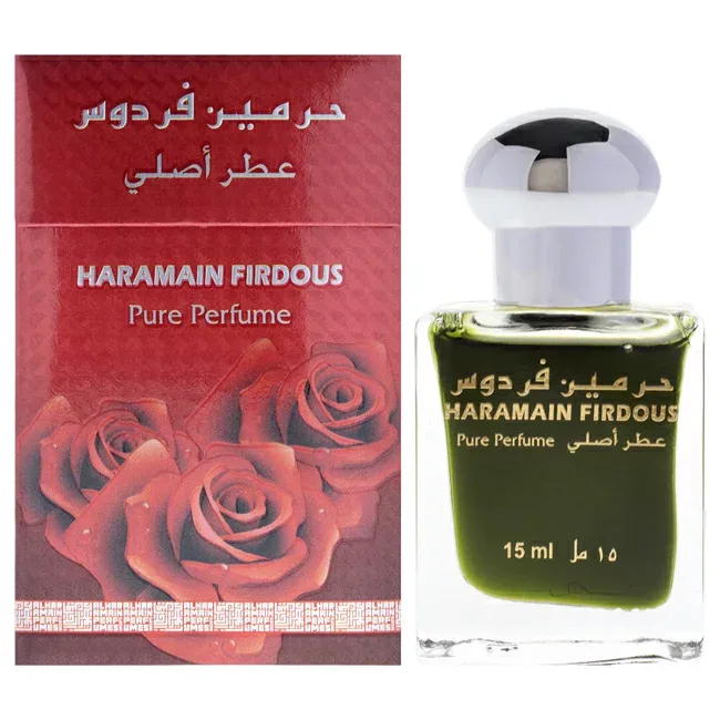 【正規品】【送料無料】 Firdous by Al Haramain for Unisex - 0.5 oz Parfum Oil Rollerball