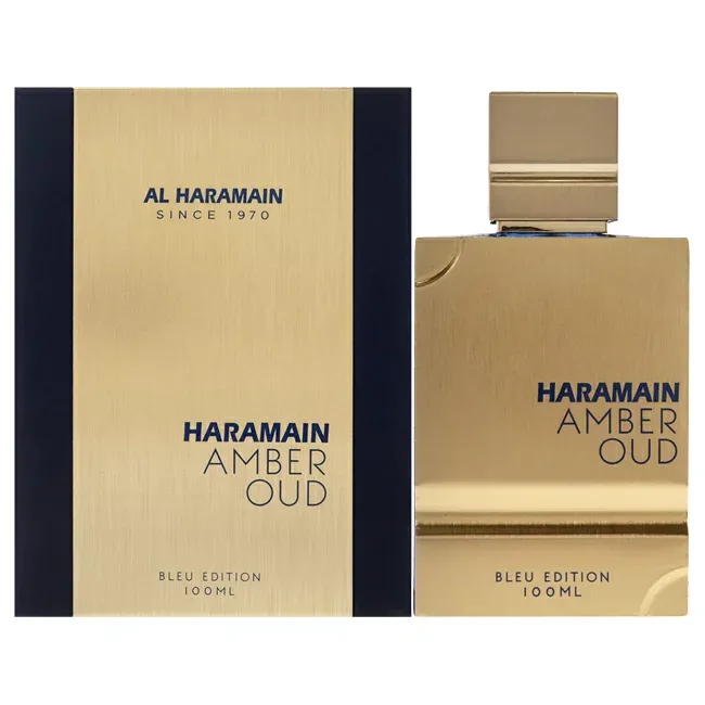 【正規品】【送料無料】 Amber Oud - Bleu Edition by Al Haramain for Men - 3.4 oz EDP Spray