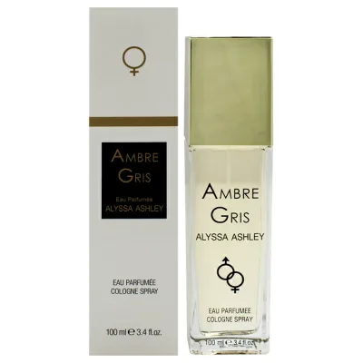 【正規品】【送料無料】 Ambre Gris by Alyssa Ashley for Women - 3.4 oz Cologne Spray