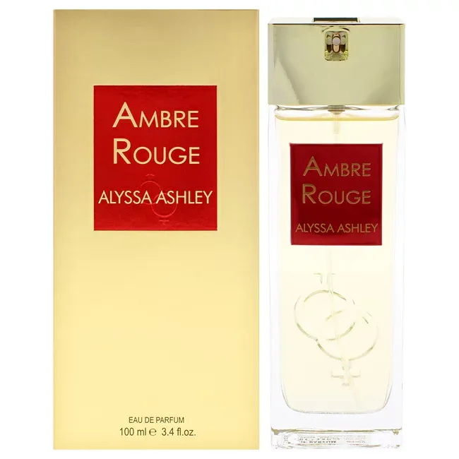 【正規品】【送料無料】 Ambre Rouge by Alyssa Ashley for Unisex - 3.4 oz EDP Spray