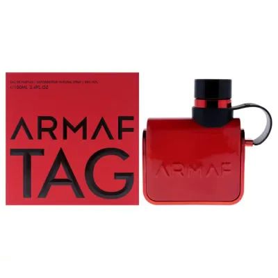 【正規品】【送料無料】 Tag Uomo Rosso by Armaf for Men - 3.4 oz EDP Spray