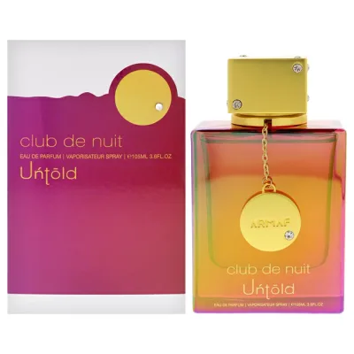 【正規品】【送料無料】 Club De Nuit Untold by Armaf for Women - 3.6 oz EDP Spray