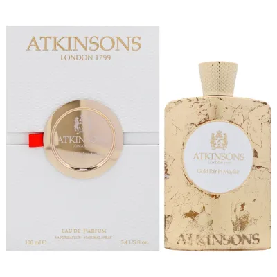 【正規品】【送料無料】 Gold Fair In Mayfair by Atkinsons for Men - 3.4 oz EDP Spray
