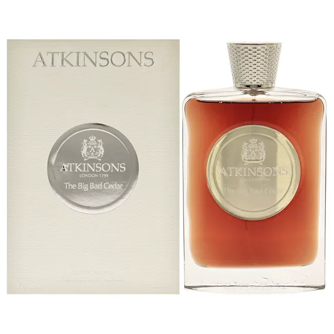 【正規品】【送料無料】 The Big Bad Cedar by Atkinsons for Unisex - 3.3 oz EDP Spray