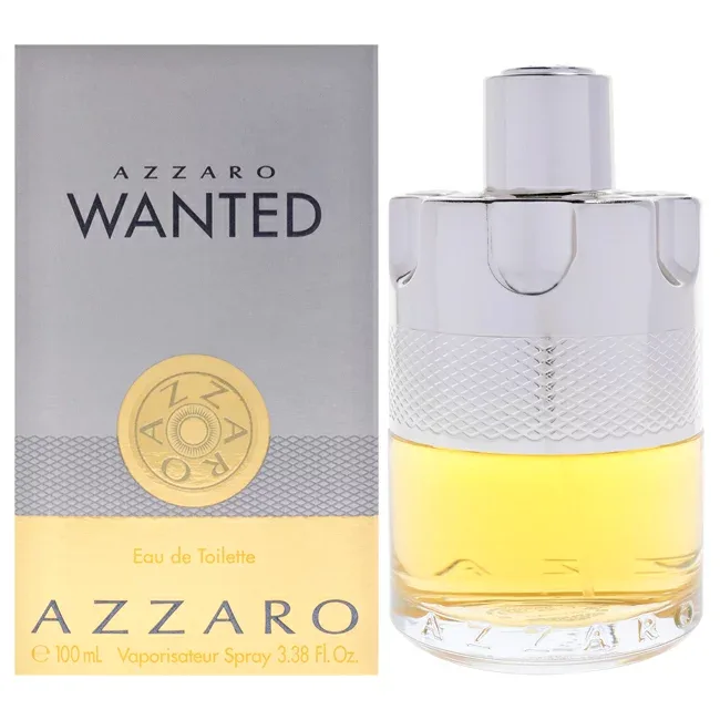 【正規品】【送料無料】 Azzaro Wanted by Azzaro for Men - 3.4 oz EDT Spray
