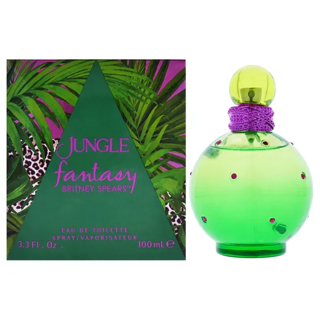 【正規品】【送料無料】 Jungle Fantasy by Britney Spears for Women - 3.3 oz EDT Spray