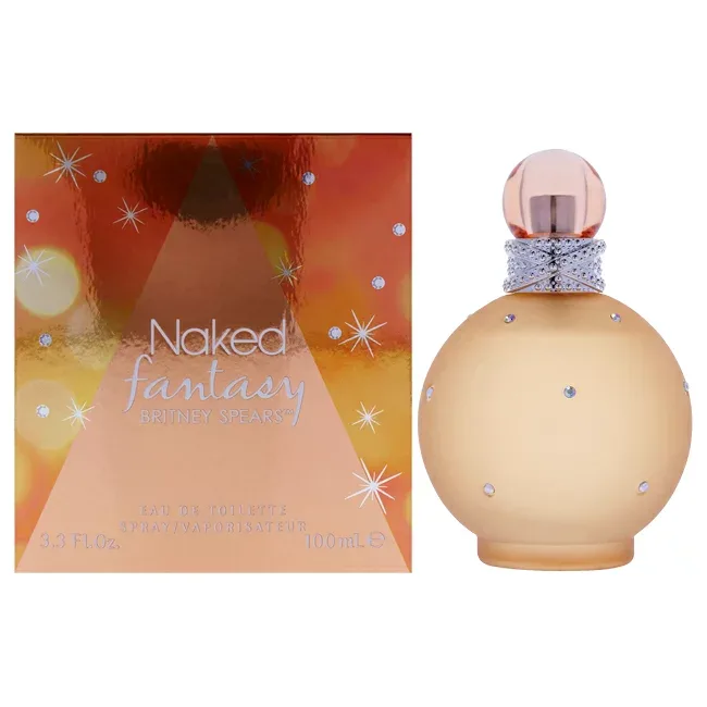 【正規品】【送料無料】 Naked Fantasy by Britney Spears for Women - 3.3 oz EDT Spray