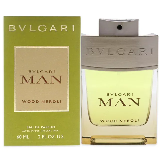 【正規品】【送料無料】 Bvlgari Man Wood Neroli by Bvlgari for Men - 2 oz EDP Spray