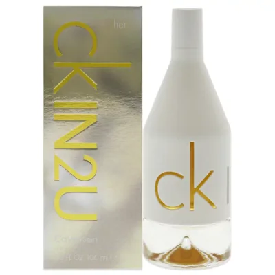 【正規品】【送料無料】 CKIN2U by Calvin Klein for Women - 3.3 oz EDT Spray