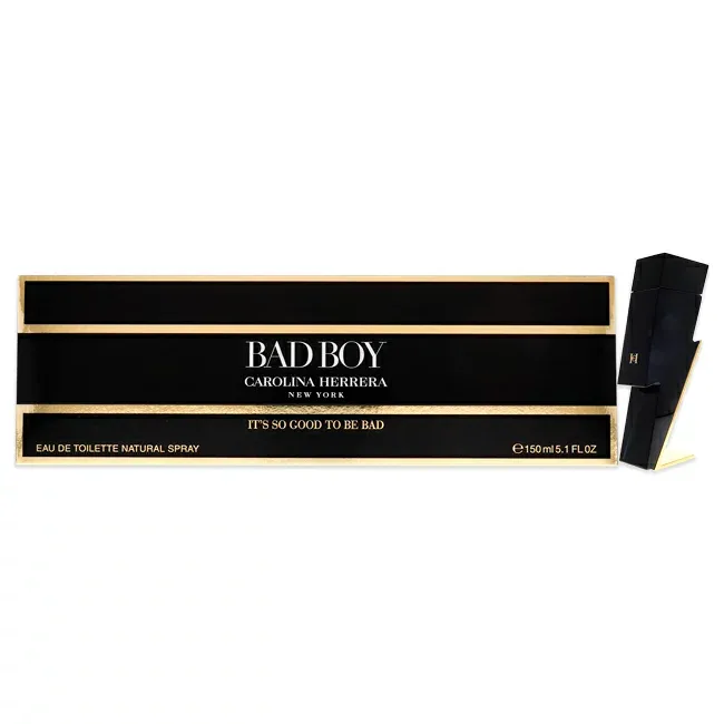 【正規品】【送料無料】 Bad Boy by Carolina Herrera for Men - 5.1 oz EDT Spray