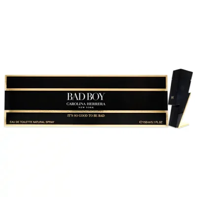 【正規品】【送料無料】 Bad Boy by Carolina Herrera for Men - 5.1 oz EDT Spray