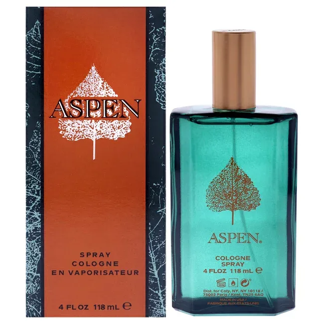 【正規品】【送料無料】 Aspen by Coty for Men - 4 oz EDC Spray