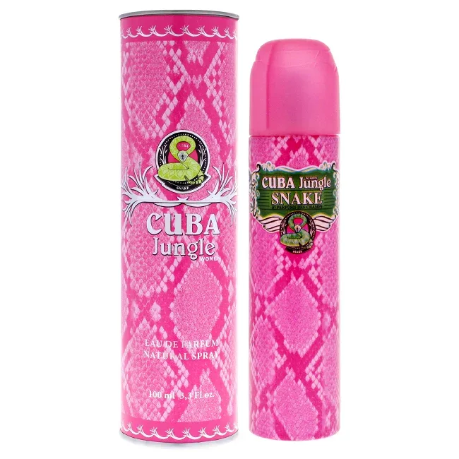 【正規品】【送料無料】 Cuba Jungle Snake by Cuba for Women - 3.3 oz EDP Spray