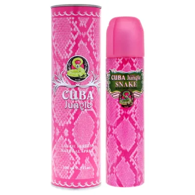 【正規品】【送料無料】 Cuba Jungle Snake by Cuba for Women - 3.3 oz EDP Spray