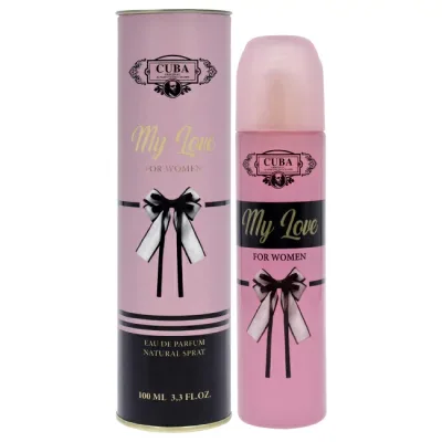 【正規品】【送料無料】 Cuba My Love by Cuba for Women - 3.3 oz EDP Spray