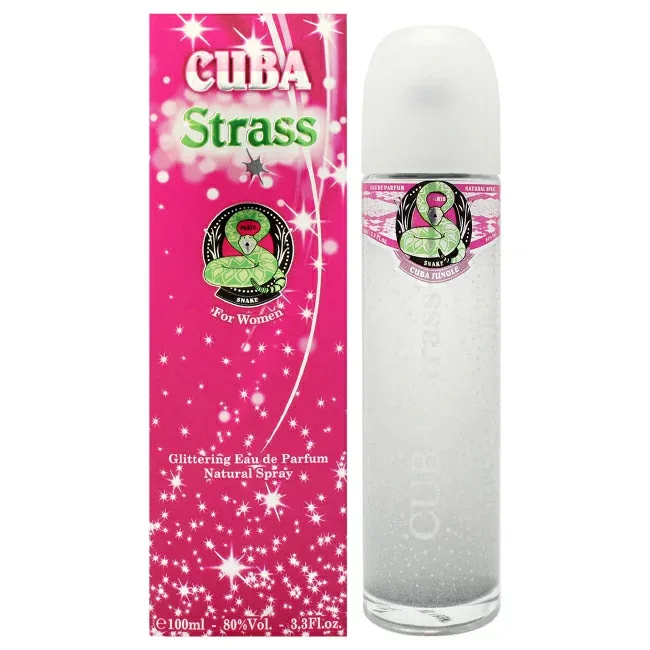 【正規品】【送料無料】 Cuba Strass Snake by Cuba for Women - 3.3 oz EDP Spray