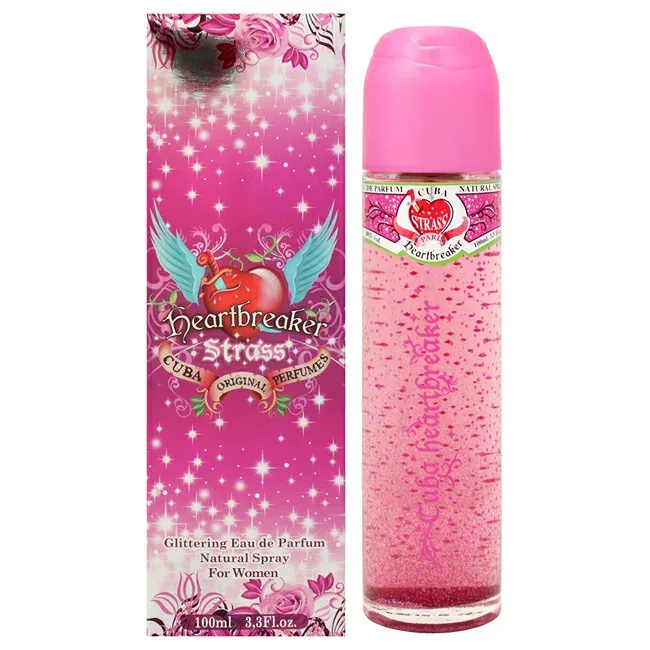 【正規品】【送料無料】 Cuba Strass HeartBreaker by Cuba for Women - 3.3 oz EDP Spray