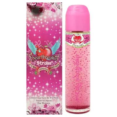 【正規品】【送料無料】 Cuba Strass HeartBreaker by Cuba for Women - 3.3 oz EDP Spray
