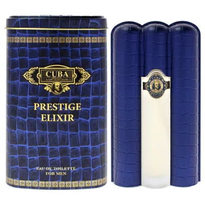 【正規品】【送料無料】 Cuba Prestige Elixir by Cuba for Men - 3 oz EDT Spray