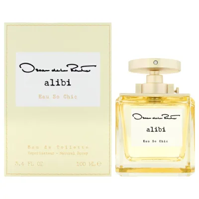 【正規品】【送料無料】 Alibi Eau So Chic by Oscar De La Renta for Women - 3.4 oz EDT Spray