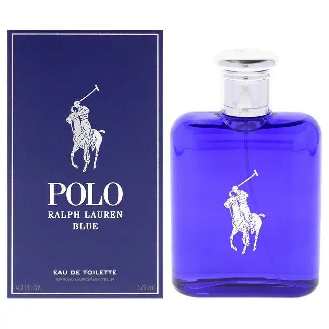 【正規品】【送料無料】 Polo Blue by Ralph Lauren for Men - 4.2 oz EDT Spray