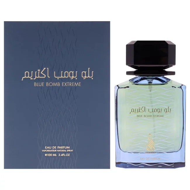 【正規品】【送料無料】 Blue Bomb Extreme by Risala for Unisex - 3.4 oz EDP Spray