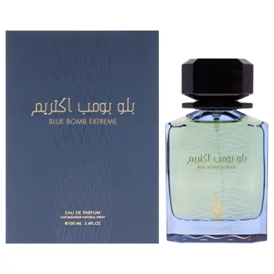 【正規品】【送料無料】 Blue Bomb Extreme by Risala for Unisex - 3.4 oz EDP Spray