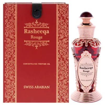【正規品】【送料無料】 Rasheeqa Rouge by Swiss Arabian for Women - 0.67 oz Concentrated Perfume Oil