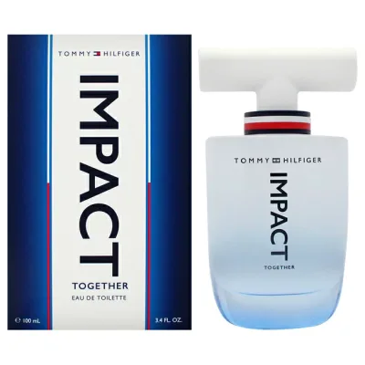 【正規品】【送料無料】 Impact Together by Tommy Hilfiger for Men - 3.4 oz EDT Spray