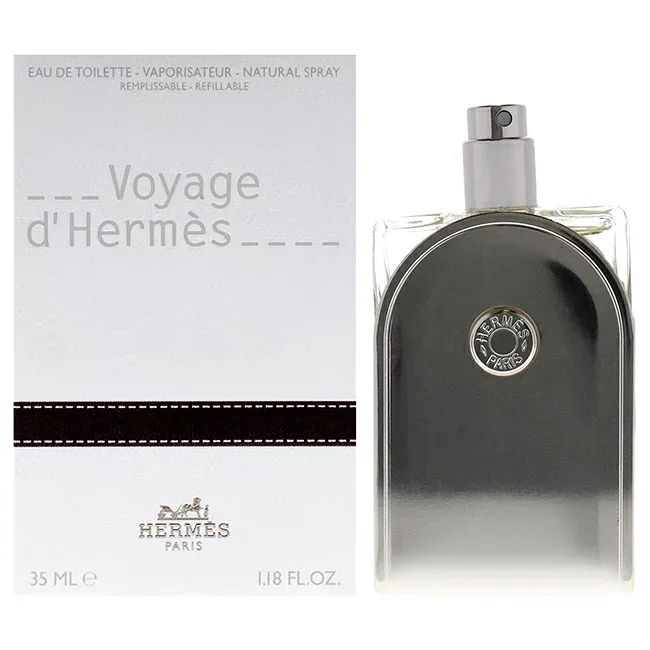 【正規品】【送料無料】 Voyage DHermes by Hermes for Unisex - 1.18 oz EDT Spray (Refillable)