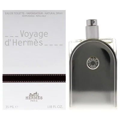 【正規品】【送料無料】 Voyage DHermes by Hermes for Unisex - 1.18 oz EDT Spray (Refillable)