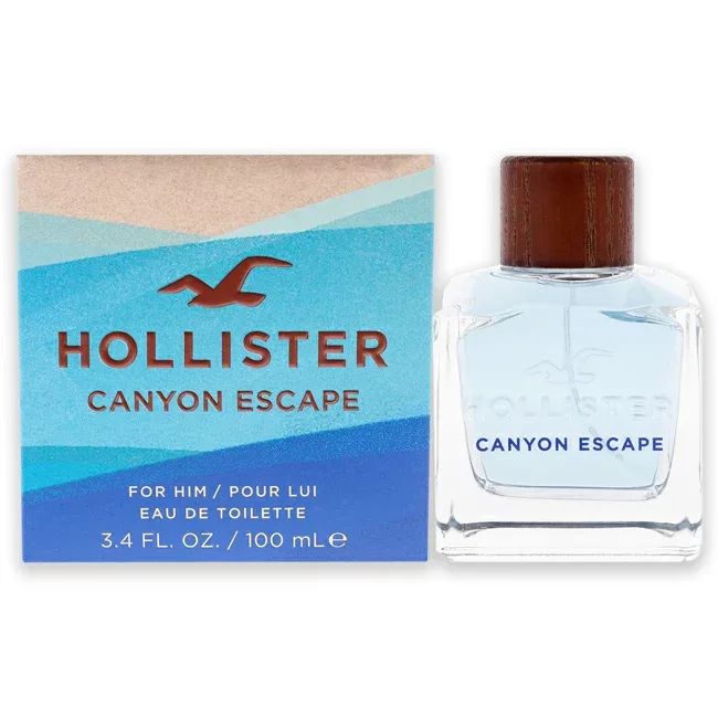 【正規品】【送料無料】 Canyon Escape by Hollister for Men - 3.4 oz EDT Spray