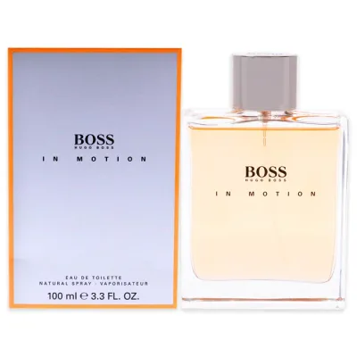 【正規品】【送料無料】 Boss In Motion by Hugo Boss for Men - 3.3 oz EDT Spray