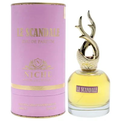 【正規品】【送料無料】 Niche Collection - Le Scandale by Khalis for Women - 3.4 oz EDP Spray