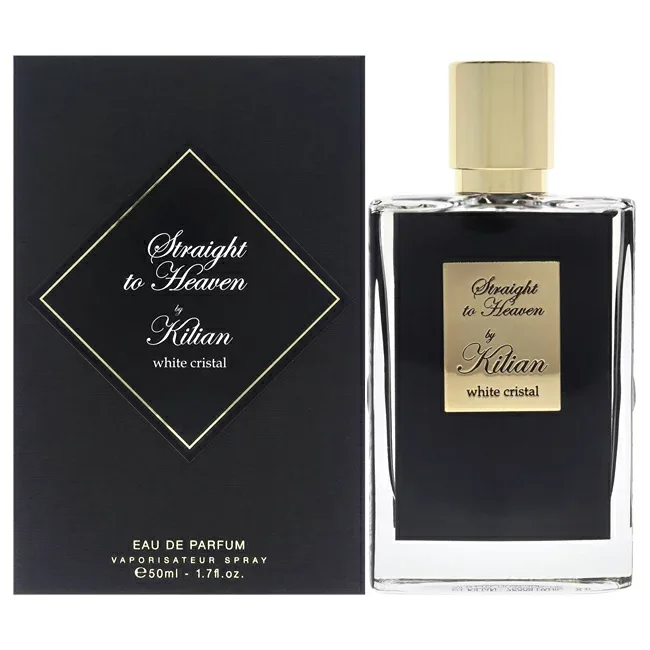 【正規品】【送料無料】 Straight to Heaven White Cristal by Kilian for Unisex - 1.7 oz EDP Spray (Refillable)