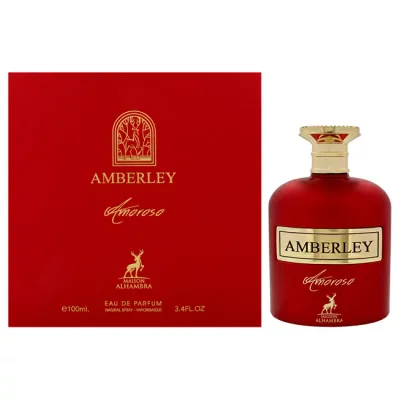 【正規品】【送料無料】 Amberley Amoroso by Maison Alhambra for Unisex - 3.4 oz EDP Spray