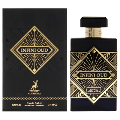 【正規品】【送料無料】 Infini Oud by Maison Alhambra for Unisex - 3.4 oz EDP Spray