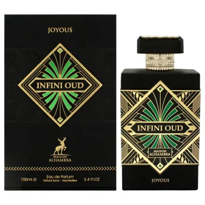 【正規品】【送料無料】 Infini Oud Joyous by Maison Alhambra for Unisex - 3.4 oz EDP Spray