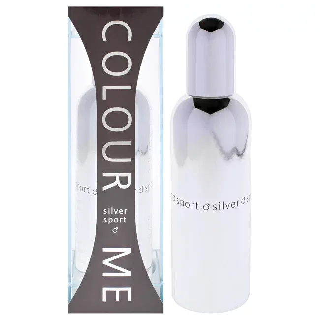 【正規品】【送料無料】 Colour Me - Silver Sport by Milton Lloyd for Men - 3 oz EDP Spray