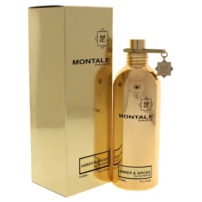 【正規品】【送料無料】 Amber and Spices by Montale for Unisex - 3.4 oz EDP Spray