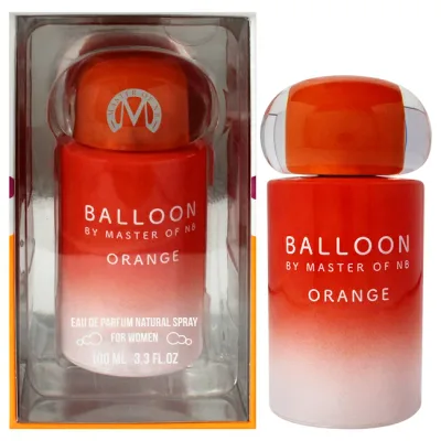 【正規品】【送料無料】 Master of Orange Balloon by New Brand for Women - 3.3 oz EDP Spray