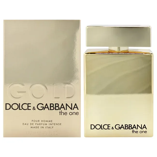 【正規品】【送料無料】 The One Gold Intense by Dolce and Gabbana for Men - 3.3 oz EDP Spray